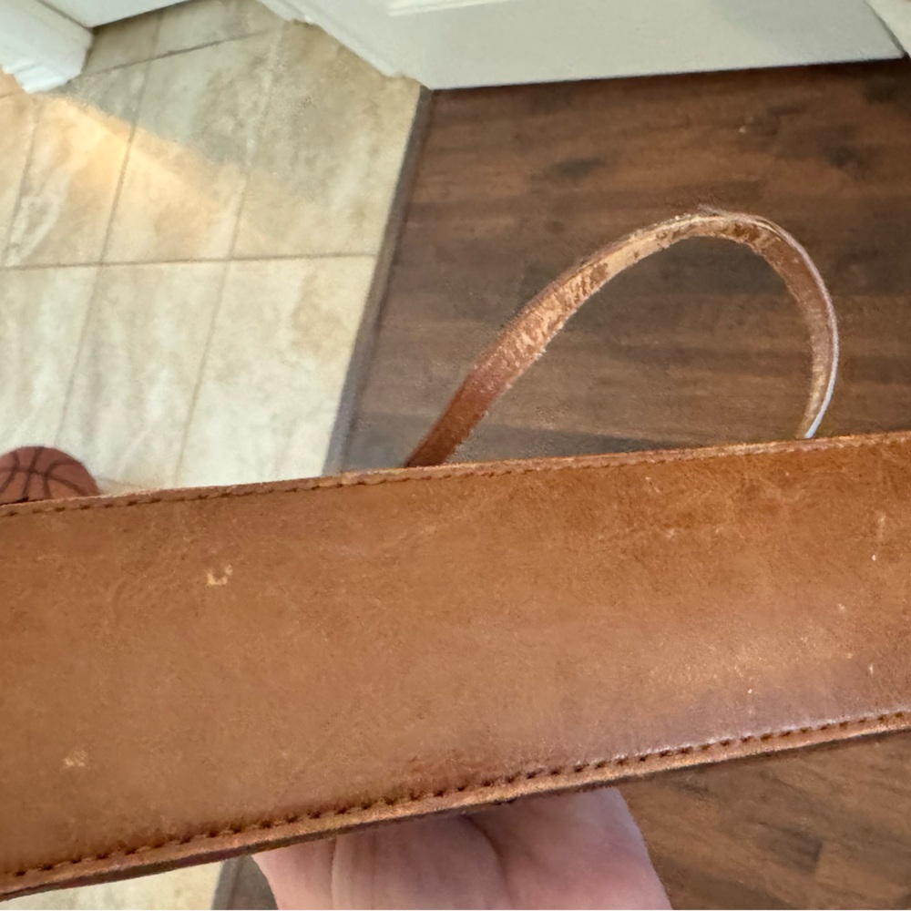 Y2K Elegant Brown Leather Faux Shoulder Bag - Picture 6 of 6